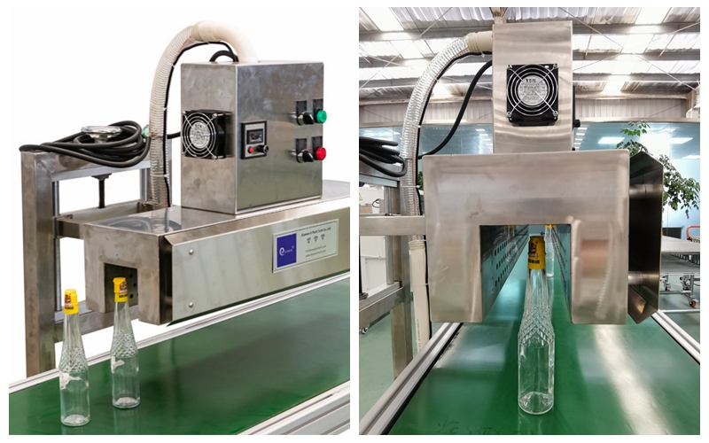 aluminium bottle necking machine