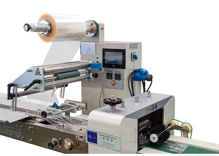 horizontal flow pack machine